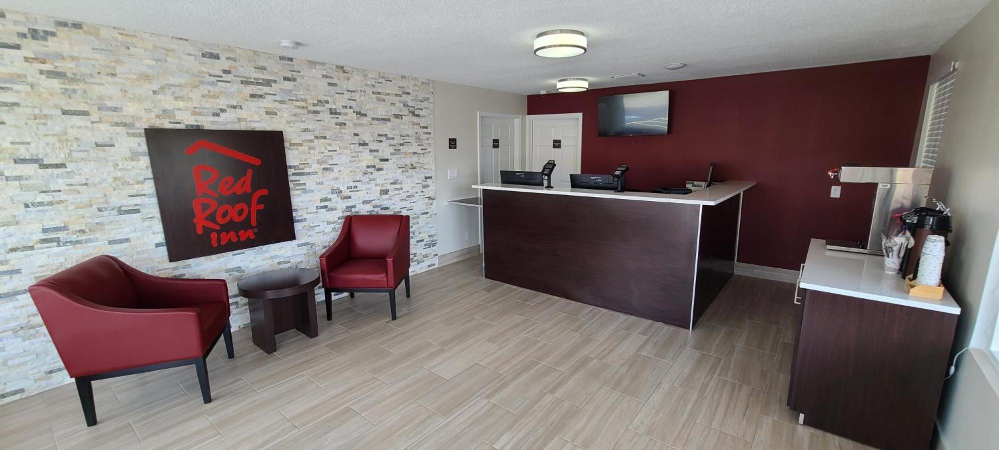 Red Roof Inn Byron Exterior foto